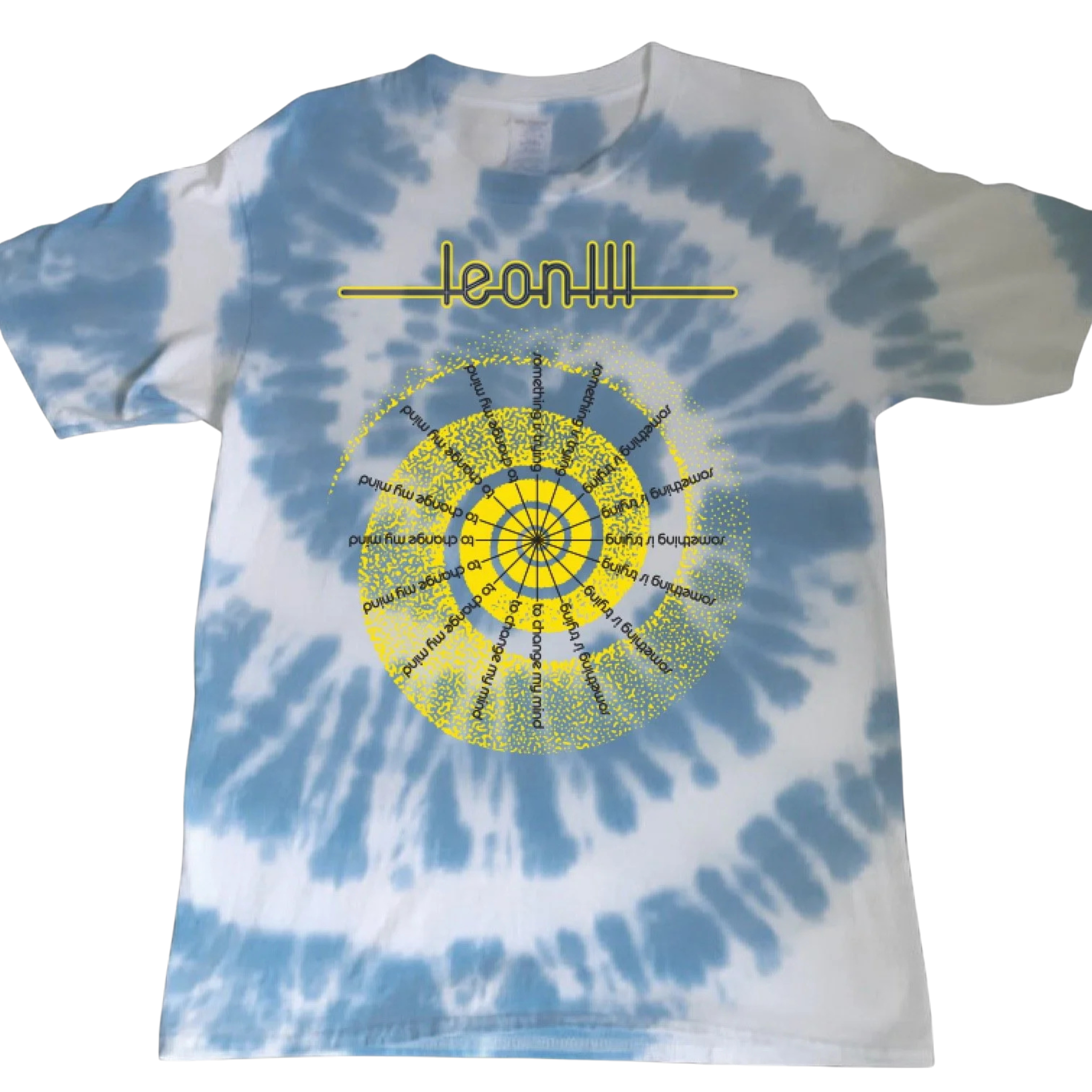 Something Spiral T-Shirt - Crumple Dye